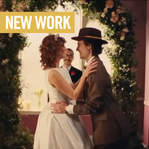 Couple at wedding Alter